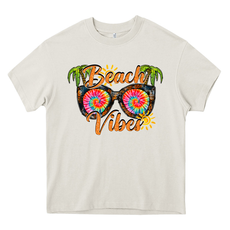 Beach Vibes Heavy Core Tee by RacoonDesign | Teevron