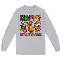Moon Dust happy hallothanksmas Long Sleeve Tee - AdoDesignShop