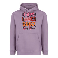 Lavender happy looks good on you Heavyweight Hoodie - MaliasSmallBusiness