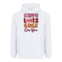 Happy Looks Good On You Heavyweight Hoodie | Teevron