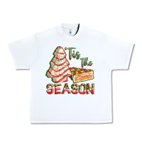 White tis the season Urban Heavy Tee - FaDigitalArtStudio