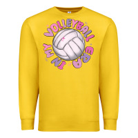 Lemon in my volleyball era Premium Sweatshirt - MaliasSmallBusiness