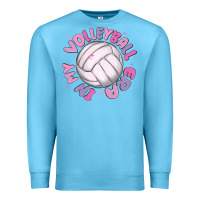 Ocean Blue in my volleyball era Premium Sweatshirt - MaliasSmallBusiness