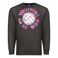 Smoke in my volleyball era Premium Sweatshirt - MaliasSmallBusiness
