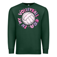 Sports Green in my volleyball era Premium Sweatshirt - MaliasSmallBusiness
