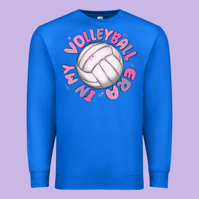 In My Volleyball Era Premium Sweatshirt Designed By Maliassmallbusiness