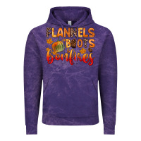 Cloud Purple flannels boots and bonfires Vintage Hoodie - Zillion Design Studio