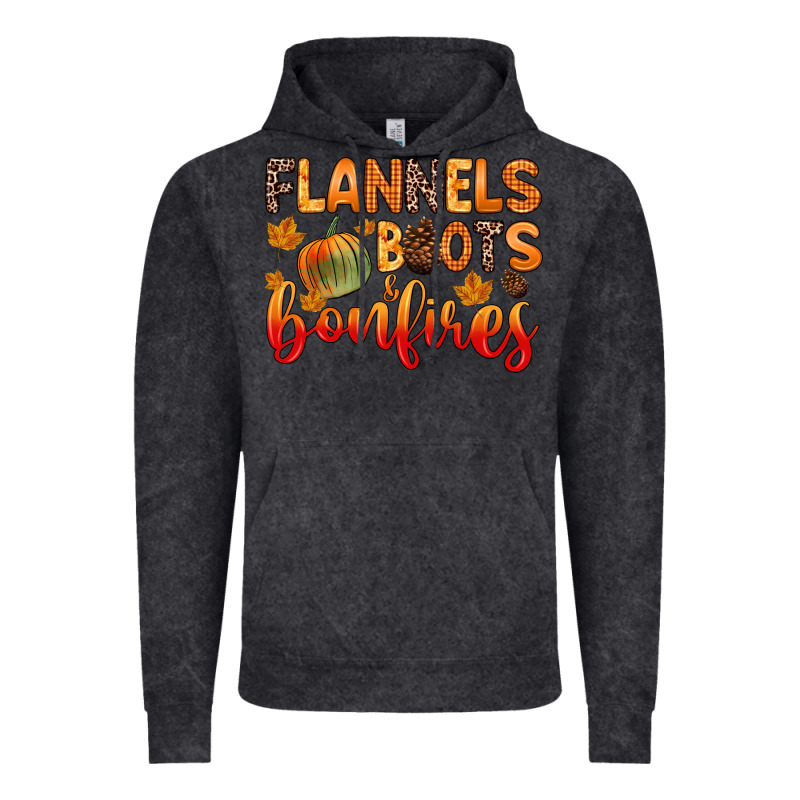 Flannels Boots And Bonfires Vintage Hoodie by Zillion Design Studio | Teevron