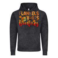 Vintage Black flannels boots and bonfires Vintage Hoodie - Zillion Design Studio