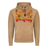 Vintage Camel flannels boots and bonfires Vintage Hoodie - Zillion Design Studio