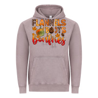 Vintage Zinc flannels boots and bonfires Vintage Hoodie - Zillion Design Studio