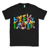 Black happy easter Classic Tee - AdoDesignShop