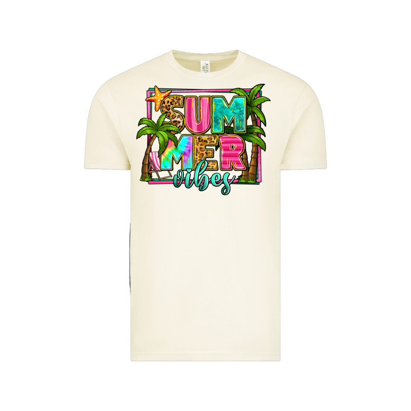 Summer Vibes Vintage Tee by Zillion Design Studio | Teevron