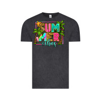 Vintage Black summer vibes Vintage Tee - Zillion Design Studio