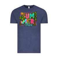 Vintage Denim summer vibes Vintage Tee - Zillion Design Studio