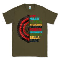 Army Green hispanic heritage month hand fan Classic Tee - BundleAndBundleShop