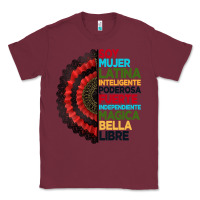 Burgundy hispanic heritage month hand fan Classic Tee - BundleAndBundleShop