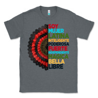Charcoal Heather hispanic heritage month hand fan Classic Tee - BundleAndBundleShop