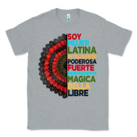 Heather Grey hispanic heritage month hand fan Classic Tee - BundleAndBundleShop