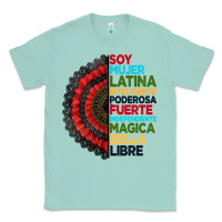 Seafoam hispanic heritage month hand fan Classic Tee - BundleAndBundleShop