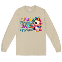 Mushroom 100 magical days of school Long Sleeve Tee - Artiststas