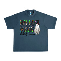 Midnight Navy halloween vibes Urban Heavy Tee - CowhideDigitalArt