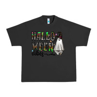 Pigment Black halloween vibes Urban Heavy Tee - CowhideDigitalArt