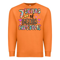 Carrot 7 years of being awesome Premium Sweatshirt - MaliasSmallBusiness