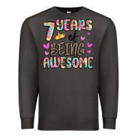 Smoke 7 years of being awesome Premium Sweatshirt - MaliasSmallBusiness