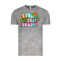 Cloud Rock sun salt sand summer Vintage Tee - Zillion Design Studio