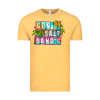 Vintage Mustard sun salt sand summer Vintage Tee - Zillion Design Studio