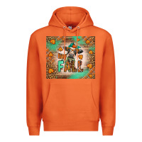 Carrot Western Hay Fall Cow Premium Hoodie - LillyAllenDesigns