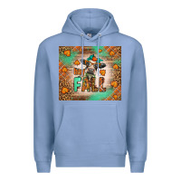 Western Hay Fall Cow Premium Hoodie | Teevron