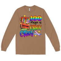 Toasted Coconut 100 days of cray cray Long Sleeve Tee - Artiststas