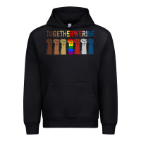 Black Togetherwerise Urban Hoodie - Bettercallsaul