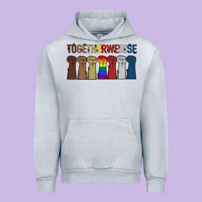 Togetherwerise Urban Hoodie Designed By Bettercallsaul