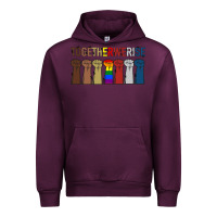 Mauve Wine Togetherwerise Urban Hoodie - Bettercallsaul