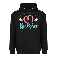 Black educational rockstar Heavyweight Hoodie - MaliasSmallBusiness