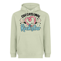 Matcha educational rockstar Heavyweight Hoodie - MaliasSmallBusiness