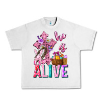Lunar Rock he is alive easter Urban Heavy Tee - Neo Western