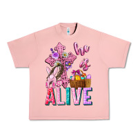 Salmon he is alive easter Urban Heavy Tee - Neo Western