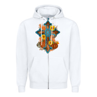 White thanksgiving cross pumpkin sunflower Zipper Hoodie - AdoDesignShop