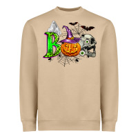 Mushroom boo halloween Heavyweight Sweatshirt - Zillion Design Studio