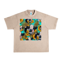 French Oak holstein cow seamless pattern Urban Heavy Tee - HRA Design Shop