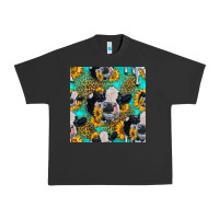 Pigment Black holstein cow seamless pattern Urban Heavy Tee - HRA Design Shop