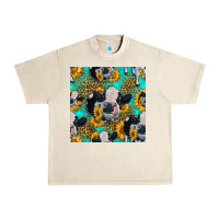 Sandshell holstein cow seamless pattern Urban Heavy Tee - HRA Design Shop