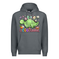 Rock easter stegosaurus delight Premium Hoodie - LillyAllenDesigns