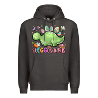 Smoke easter stegosaurus delight Premium Hoodie - LillyAllenDesigns