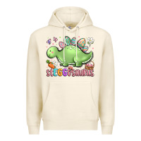 Tofu easter stegosaurus delight Premium Hoodie - LillyAllenDesigns