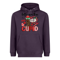 Plum better aim than cupid with dog and duck Heavyweight Hoodie - MaliasSmallBusiness